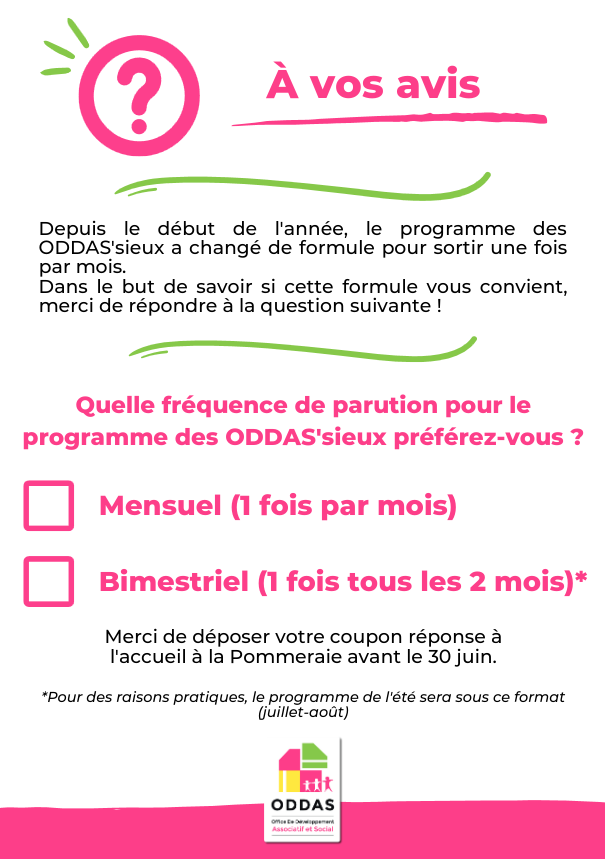 Programme Des Oddas Sieuxjuin Oddas Centre Social Associatif